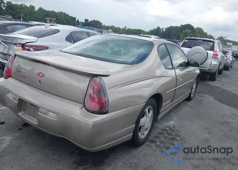 2003 Chevrolet Monte Carlo Ss из США, поврежденный, VIN 2G1WX12K239198657
